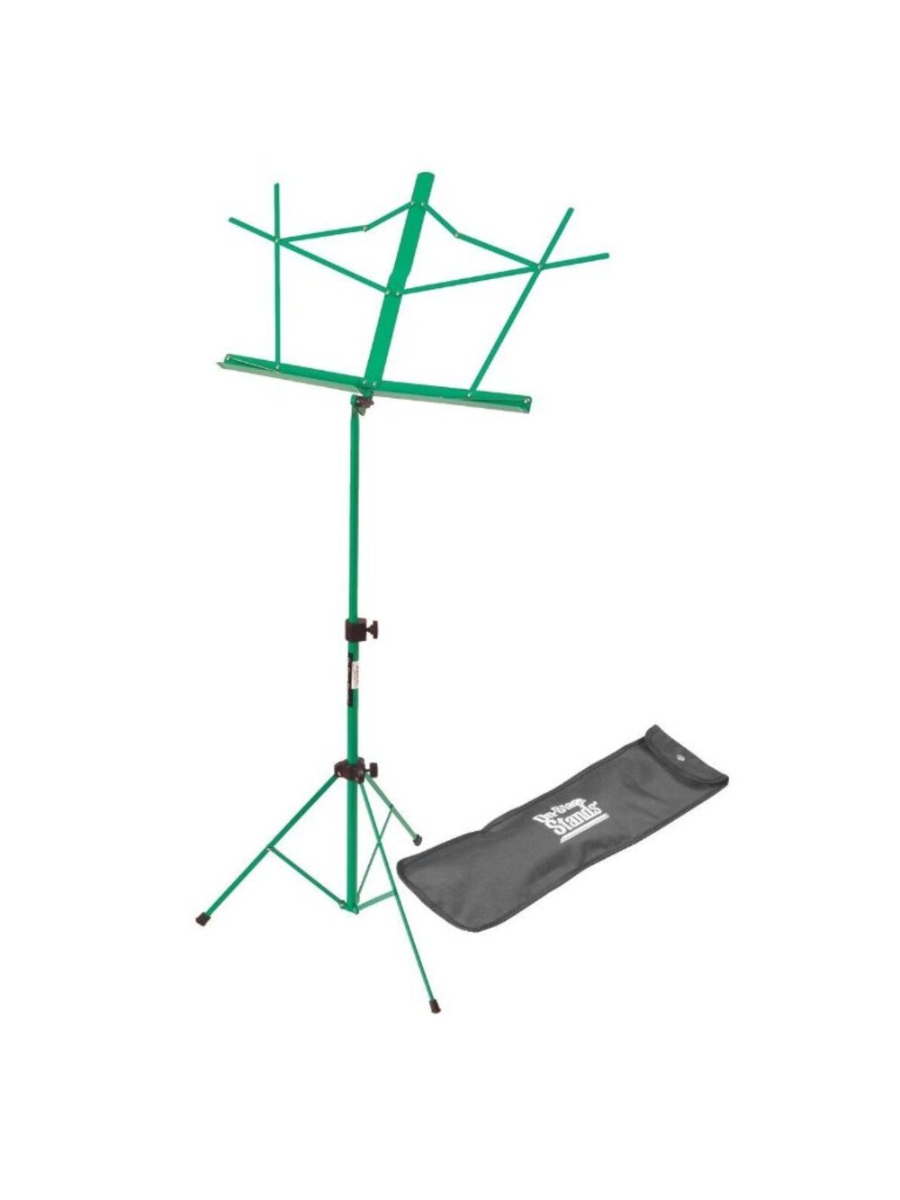 On-Stage SM7122GRB Compact Sheet Music Stand (Green  with Bag)